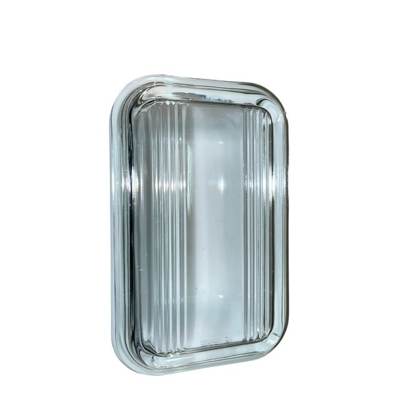 Vintage Pyrex Pink Gooseberry Refrigerator Dish w Lid Used USA Small Rectangle - Picture 11 of 16